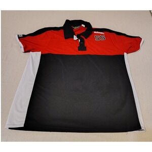 McDonalds Employee 55 Racing Polo Shirt XL Ronald McDonald Charities WW